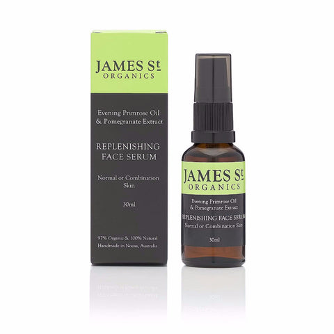 Replenishing Face Serum - Evening Primrose Oil & Pomegranate Extract - organic-skin-care-Australia